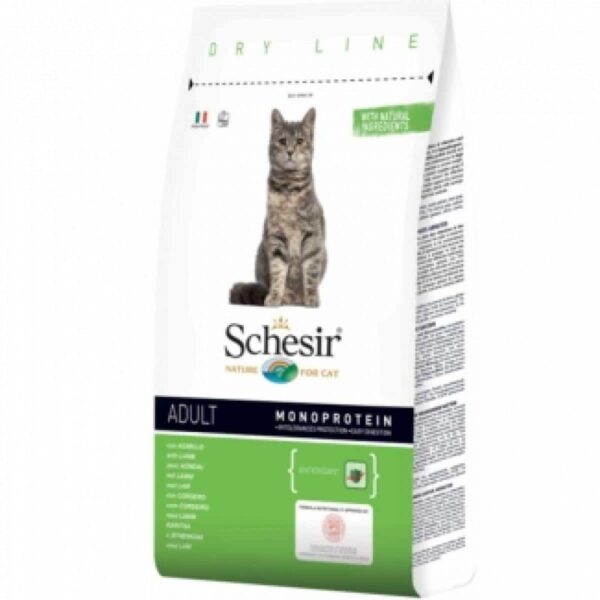 Schesir adult with lamb – суха храна за котки с агнешко