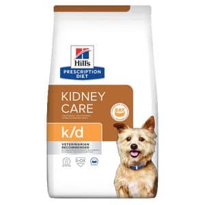 Hills – prescription diet k/d canine – суха диетична храна за кучета с бъбречни заболявания
