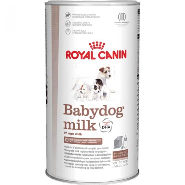 Royal canin - royal canin – babydog milk -пълноцен заместител на млякото като храна за кученцата от раждането до отбиването 400g