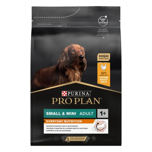 Purina pro plan adult small and mini – суха храна за израснали кучета от дребни и мини породи с пиле