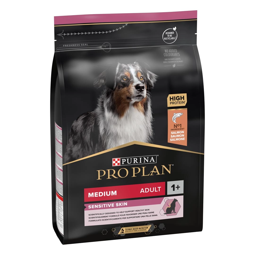 pro-plan-za-kucheta-medium-adult-sensitvi-skin-1 Purina pro plan adult medium sensitive skin – суха храна за израснали кучета от средни породи с чувствителна кожа със сьомга