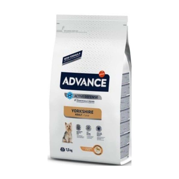 Advance – yorkshire terrier – специализирана храна за йоркшир териери над 8 месечна възраст 1. 5 кг.
