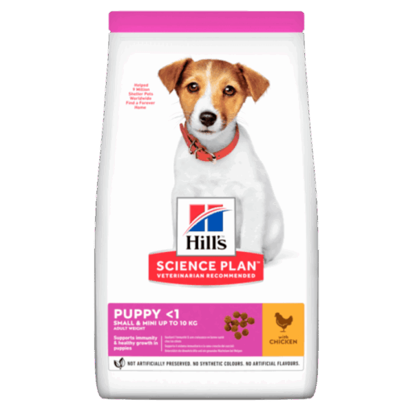 Hill`s мисия приятел завинаги - hills science plan puppy small and miniature – за дребни и миниатюрни породи на възраст до 1 година бременни и кърмещи кучета