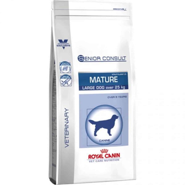 Royal canin - royal canin – vet care senior consult mature large dog – за кучета в зряла възраст от едри породи (над 25 кг) – над 5 години 14кг