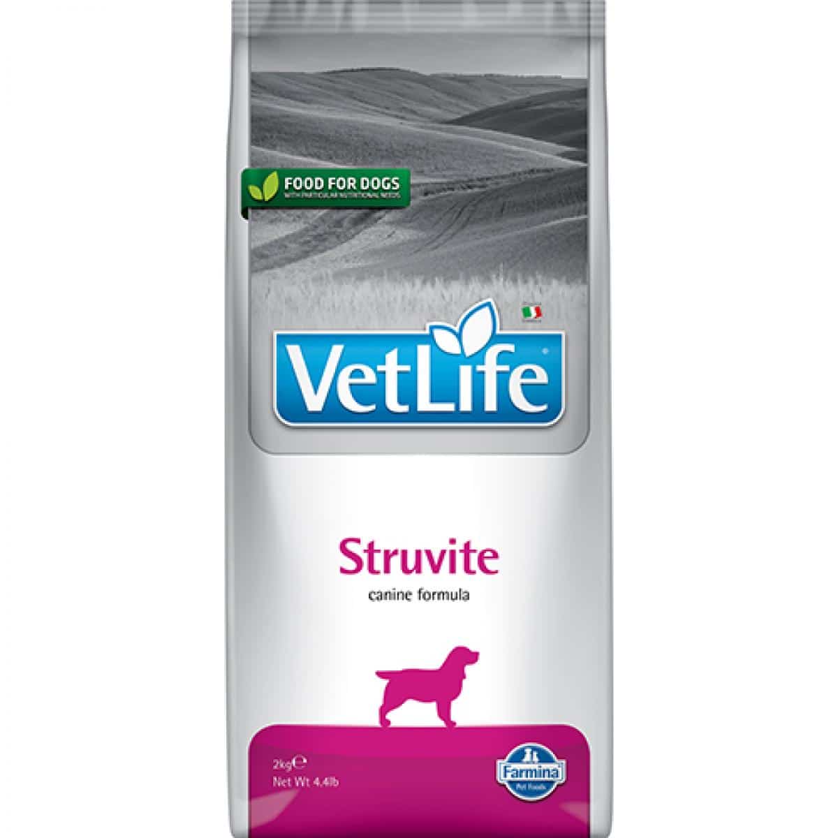 Farmina – vet life struvite – пълноценна диетична храна за кучета със струвитна уролитиаза и заболявания на долната част на уринарния тракт