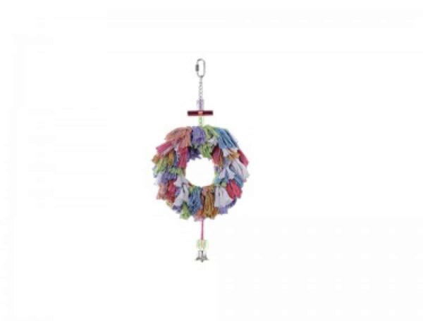 Nobby – ring with cotton threads – играчка кръг с памучни конци ø 16 см; l: 40 см