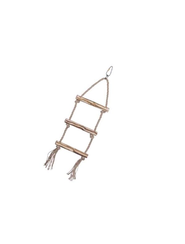 Nobby – wooden latter with sisal rope – стълба от сизал 37 / 12. 5 см.