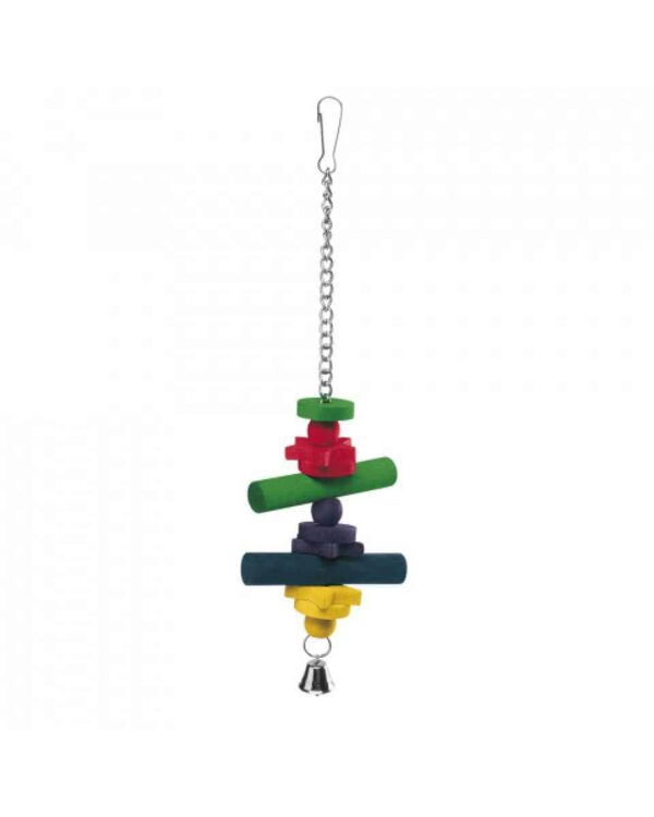 Ferplast – pa 4094 – играчка за малки, средни и големи папагали ø 3,8 / 31 cm