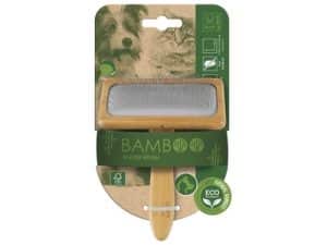M-pets bamboo slicker brush – четка за фино разресване от 100% естествен бамбук