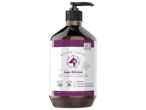 M-pets – natur`luxe argan oil acai 2 in 1 shampoo/conditioner – шампоан и балсам за куче с арганово масло и акай – 500 мл