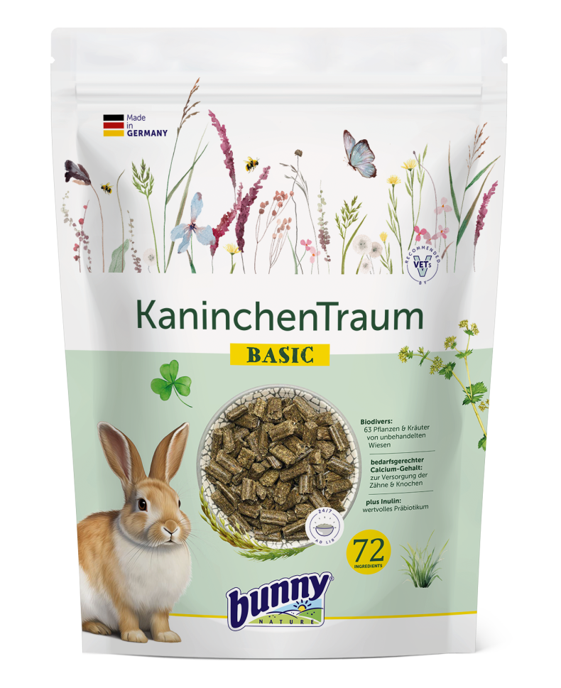 Bunny – basic – храна за зайчета след 6-ия месец 1,5 кг