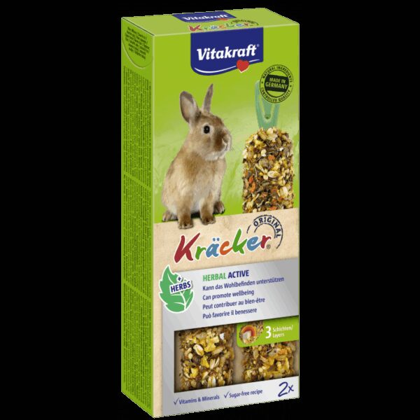Vitakraft - vitakraft – kräcker – лакомство за заек крекер с билки 2 бр.
