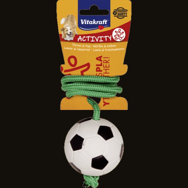 Vitakraft - vitakraft – football ball – играчка за куче футболна топка на въже