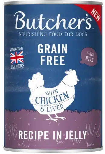 Butcher`s original gravy chicken – консерва за куче с пилешко месо в сос грейви 400 гр