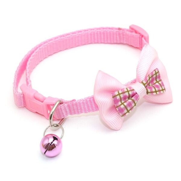 Playme dog collar with bow tie – нашийник с папионка за куче 19 – 32 см розов , червен , зелен