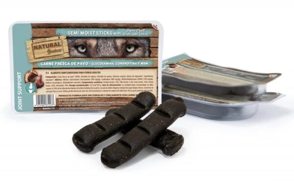 Natural greatness - natural greatness semi moist stick joint support – полувлажни лакомства за кучета за стави и сухожилия 35 гр