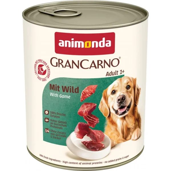 Animonda - animonda grancarno – консерва за израснали кучета с дивечово месо