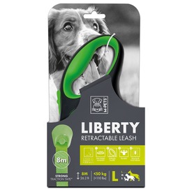 Автоматични поводи - M-pets Liberty Green – Автоматичен повод за куче Свобода зелен