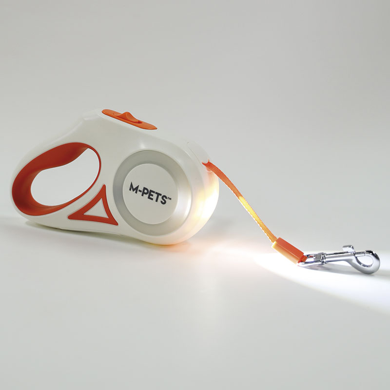 prod_19542_70597547 M-pets flash – автоматичен повод за куче с фенерче и led светлини 5 м до 15кг