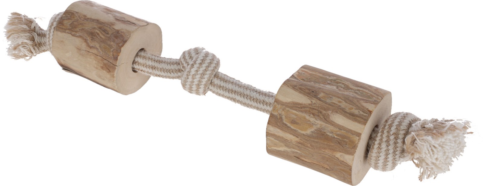 Kerbl coffee tree with rope – играчка за куче от кафено дърво с въже 35 см