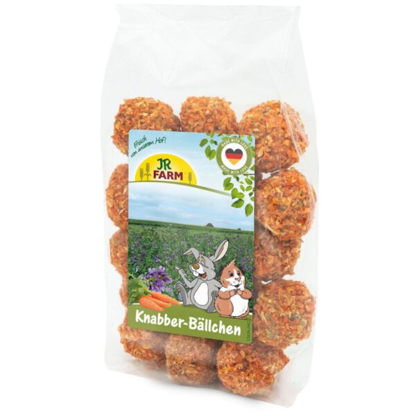 Jr farm snack for rodents – закуска за гризачи във формата на топчета 150 гр