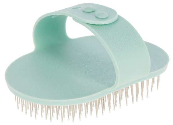 Kerbl Terrier Curry Comb – четка за разресване и почистване на козина 13×8 см