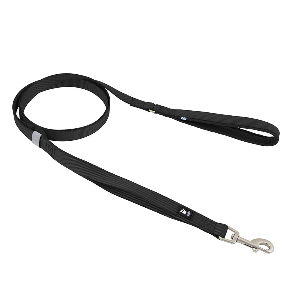 Hurtta weekend warrior standard leash черен повод за куче 180 см