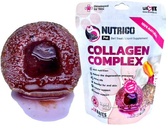 Nutrigo collagen complex 75 г функционални лакомства за стави за кучета