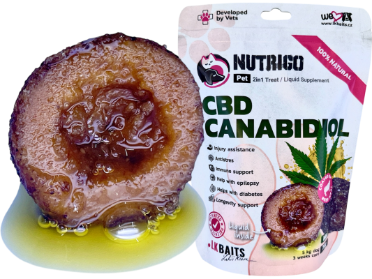 Nutrigo cbd cannabidiol функционално лакомство за кучета 75 г